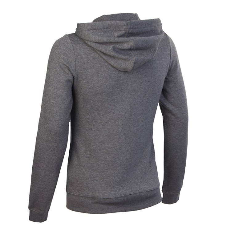 Толстовка женская Nike Dukserica W NSW FZ FLC серая 803638-071 изображение 2
