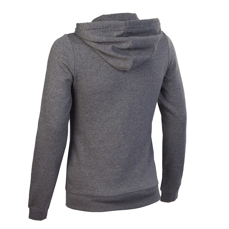 Толстовка женская Nike Dukserica W NSW FZ FLC серая 803638-071 изображение 2
