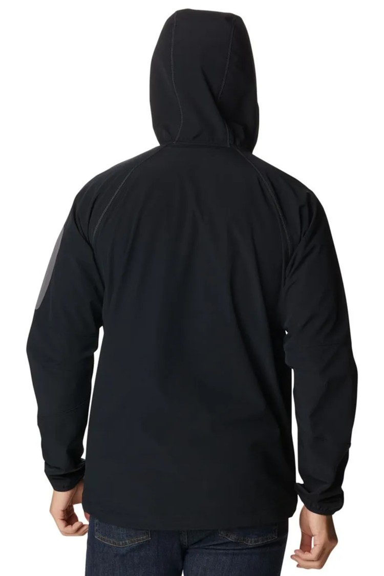 Ветровка мужская Columbia Tall Heights™ Hooded Softshell черная 1975591-011 изображение 3
