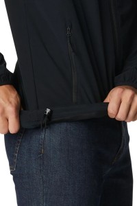 Ветровка мужская Columbia Tall Heights™ Hooded Softshell черная 1975591-011 изображение 7
