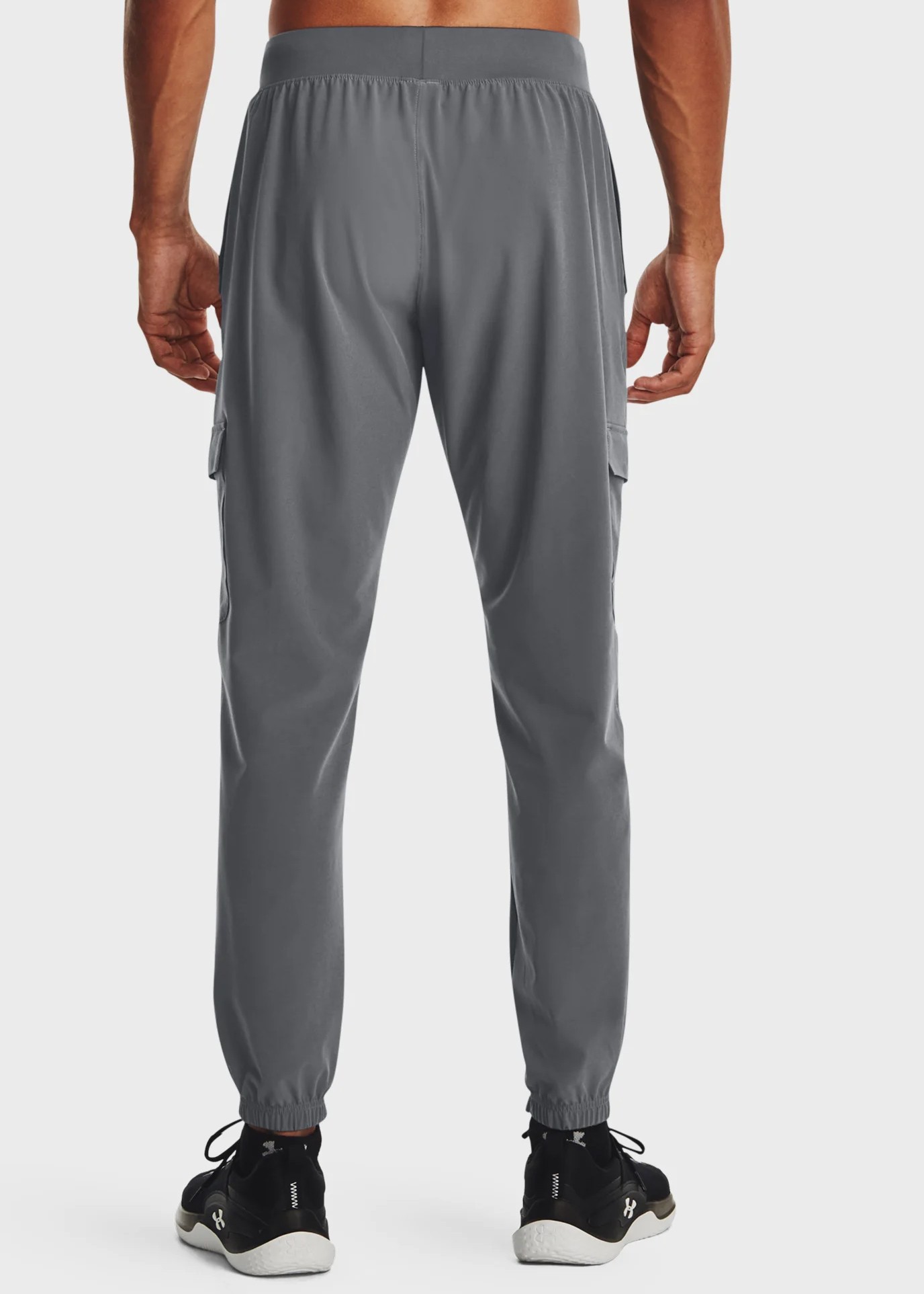 Штани чоловічі Under Armour UA Stretch Woven Cargo Pants сірі 1380358-012 изображение 3