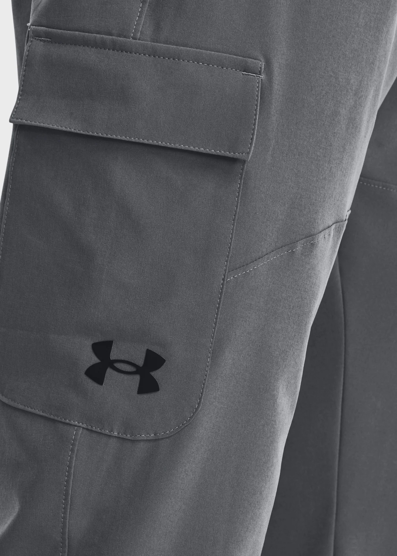 Штани чоловічі Under Armour UA Stretch Woven Cargo Pants сірі 1380358-012 изображение 5