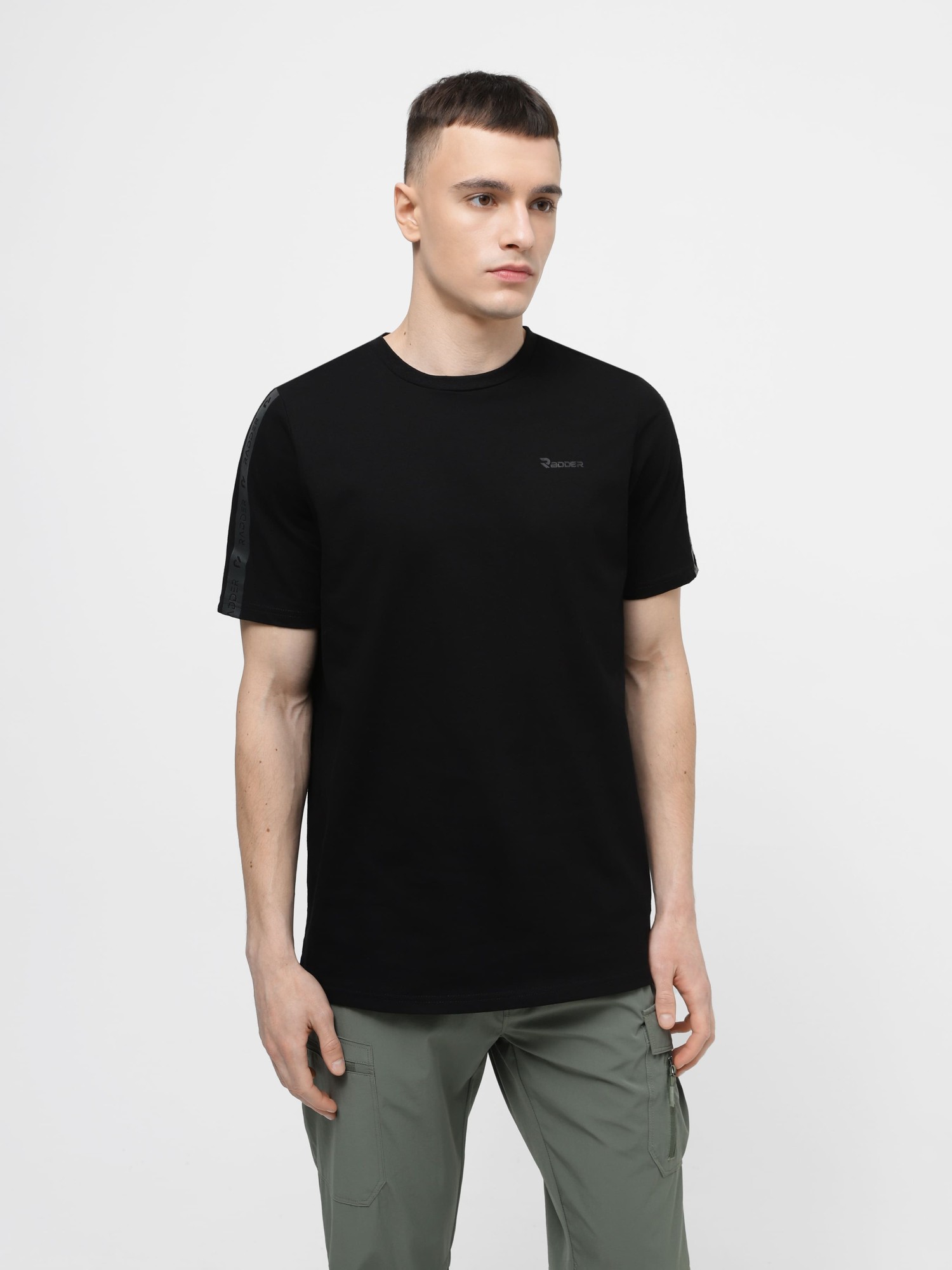 Футболка чоловіча Radder Konvad чорна 442481-010 изображение 2