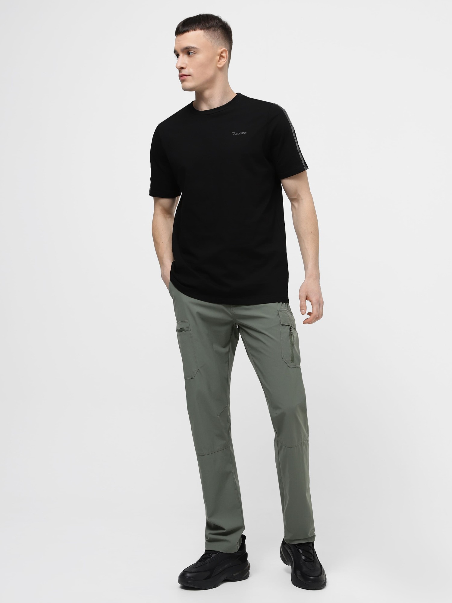 Футболка чоловіча Radder Konvad чорна 442481-010 изображение 4