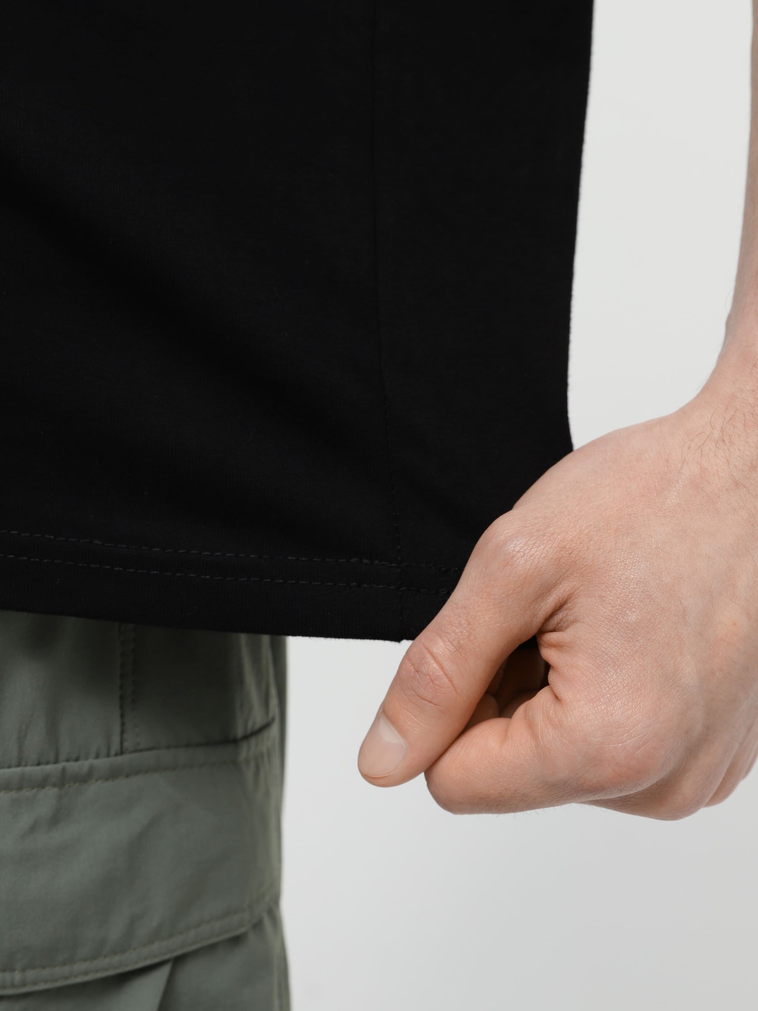 Футболка чоловіча Radder Konvad чорна 442481-010 изображение 6