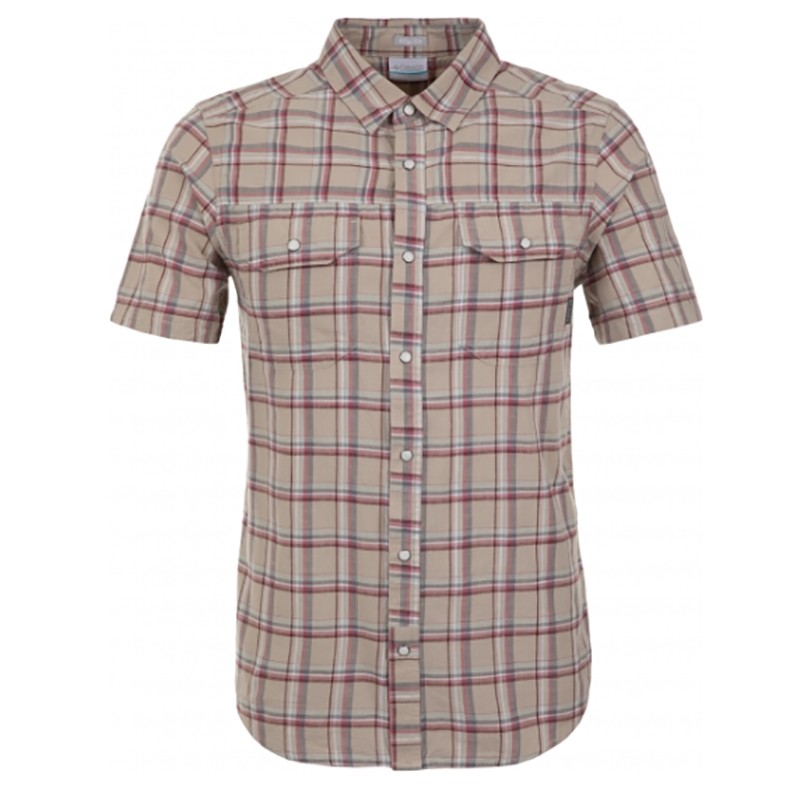 Сорочка чоловіча Columbia Leadville Ridge YD Short Sleeve Shirt мультиколір 1772125-271 — фото 1