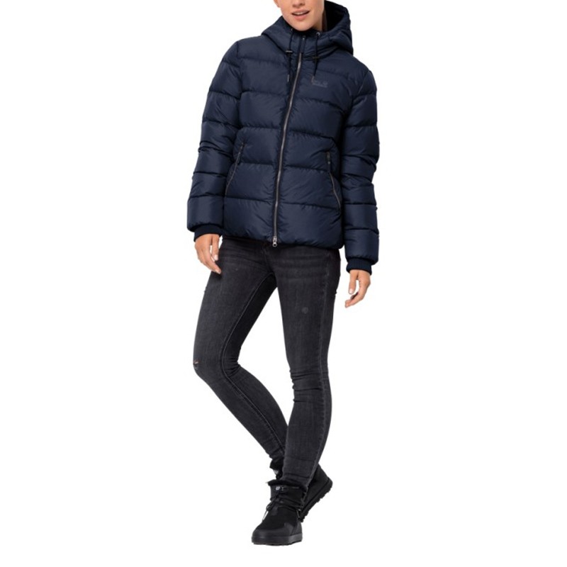 Куртка пухова жіноча Jack Wolfskin синя 1204911-1910 — фото 2