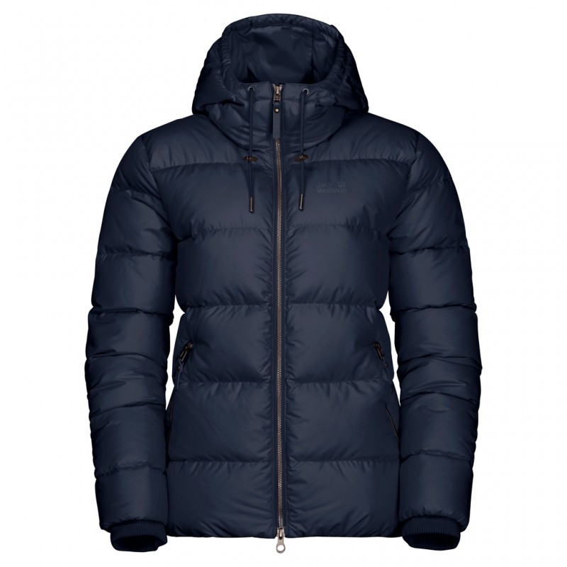 Куртка пухова жіноча Jack Wolfskin синя 1204911-1910 — фото 1