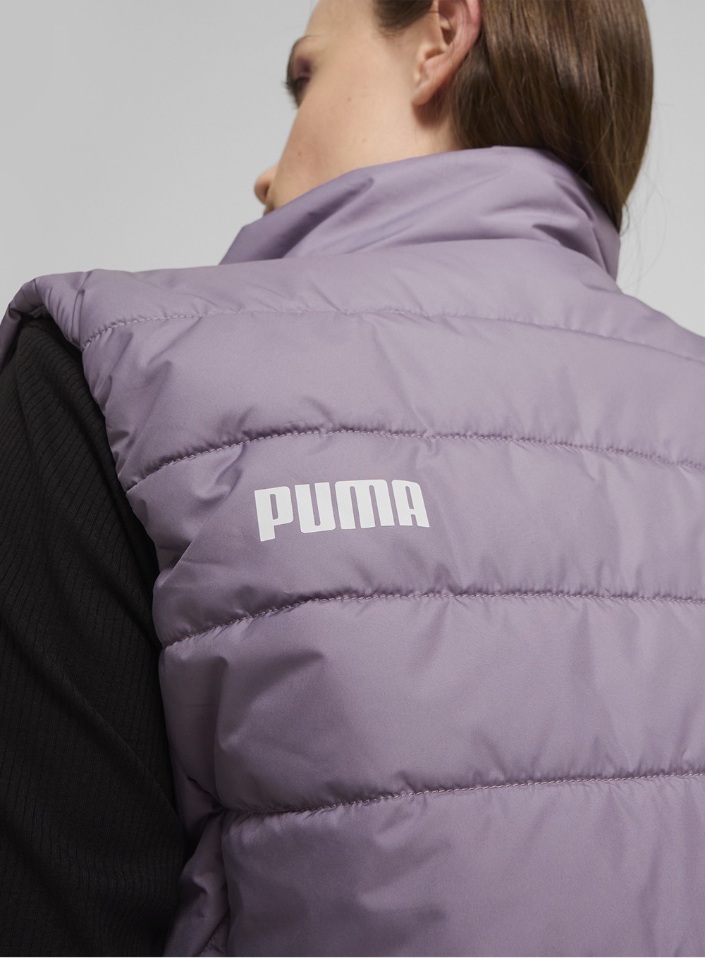 Жилетка жіноча Puma ESS Padded Vest фіолетова 84894130 изображение 5