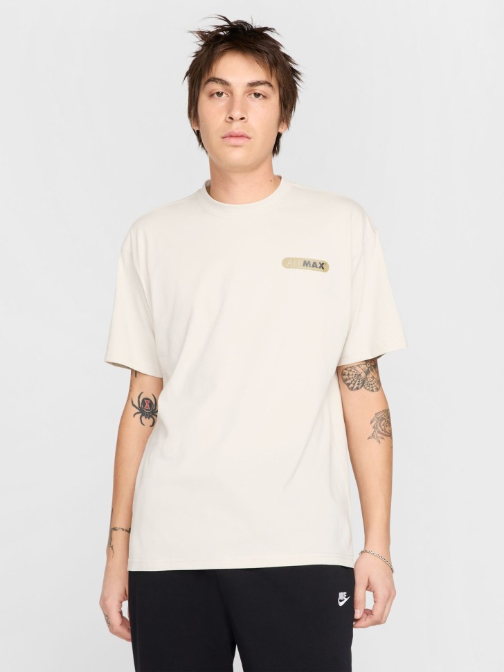 Футболка чоловіча Nike M NSW TEE M90 FW CONNECT 2 молочна HJ0612-072 изображение 2