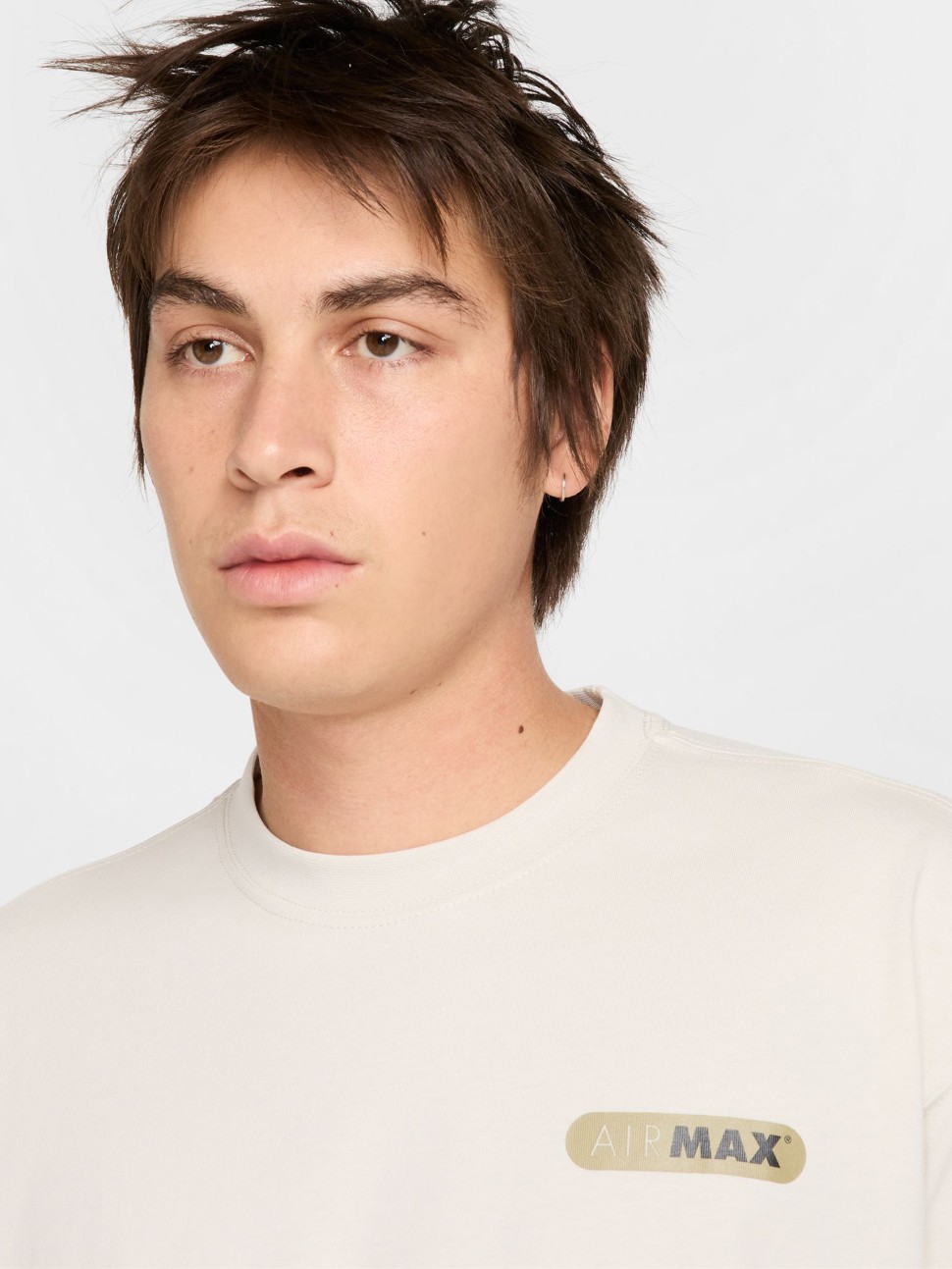 Футболка мужская Nike M NSW TEE M90 FW CONNECT 2 молочная HJ0612-072 — фото 4 — Sport City Футболка мужская Nike M NSW TEE M90 FW CONNECT 2 молочная HJ0612-072 — фото 4
