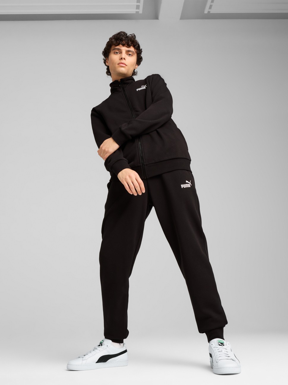 Костюм чоловічий Puma ESS Sweat Suit TR чорний 68484801 — фото 2