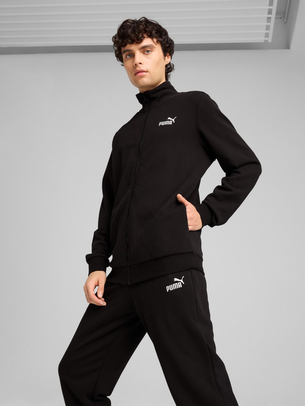 Костюм чоловічий Puma ESS Sweat Suit TR чорний 68484801 — фото 5