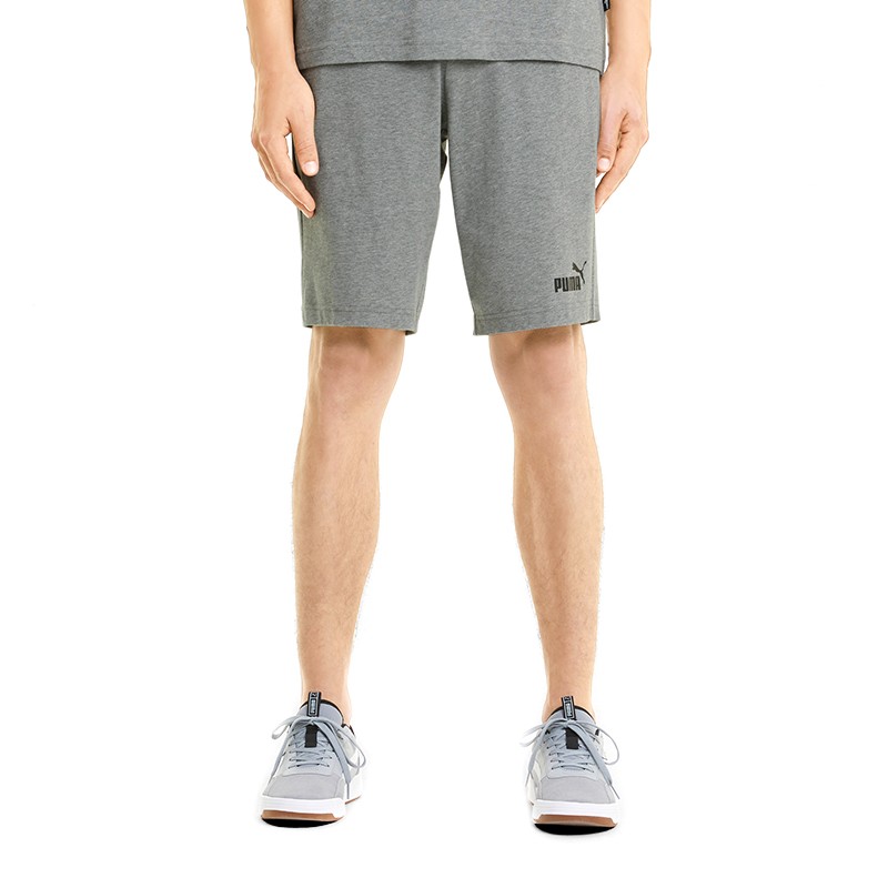Шорты мужские Puma Ess Jersey Shorts серые 58670603 изображение 3