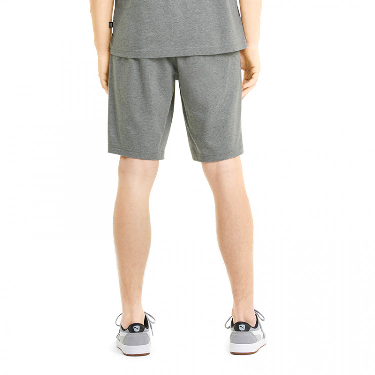 Шорты мужские Puma Ess Jersey Shorts серые 58670603 изображение 4