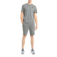 Шорты мужские Puma Ess Jersey Shorts серые 58670603 изображение 5