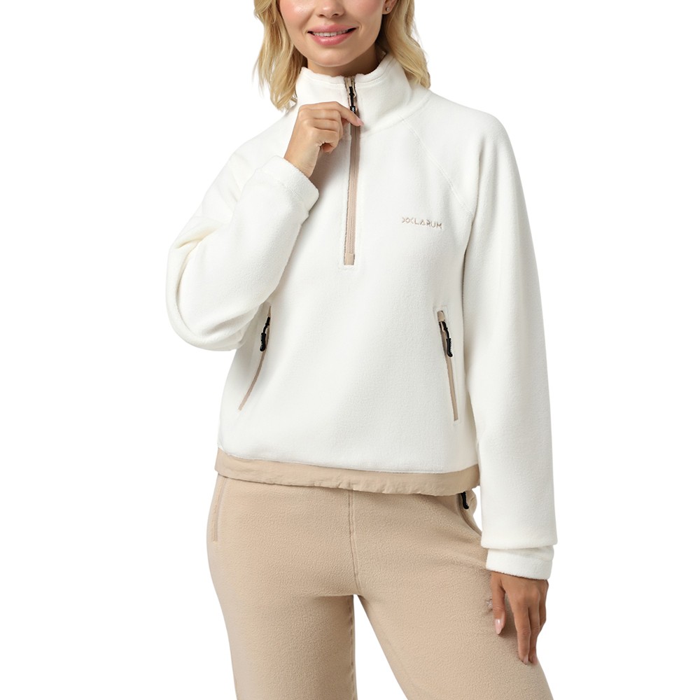 Толстовка женская Larum Allure молочная 372506-121