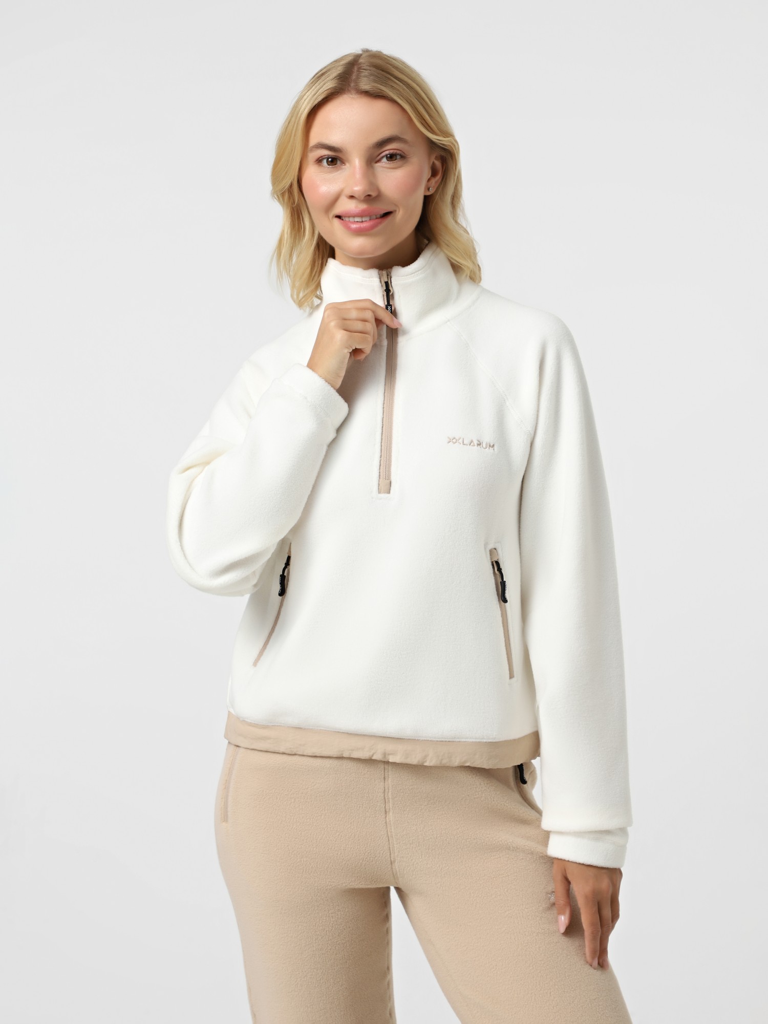 Толстовка женская Larum Allure молочная 372506-121 изображение 2