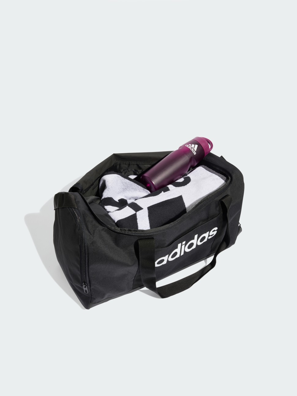 Сумка  Adidas LINEAR DUFFEL M чорна JD9555 — фото 7