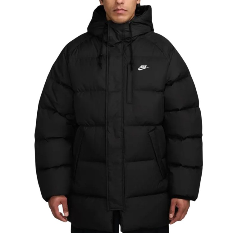 Куртка мужская Nike M NK SF CLUB PARKA 550 черная IB2973-010