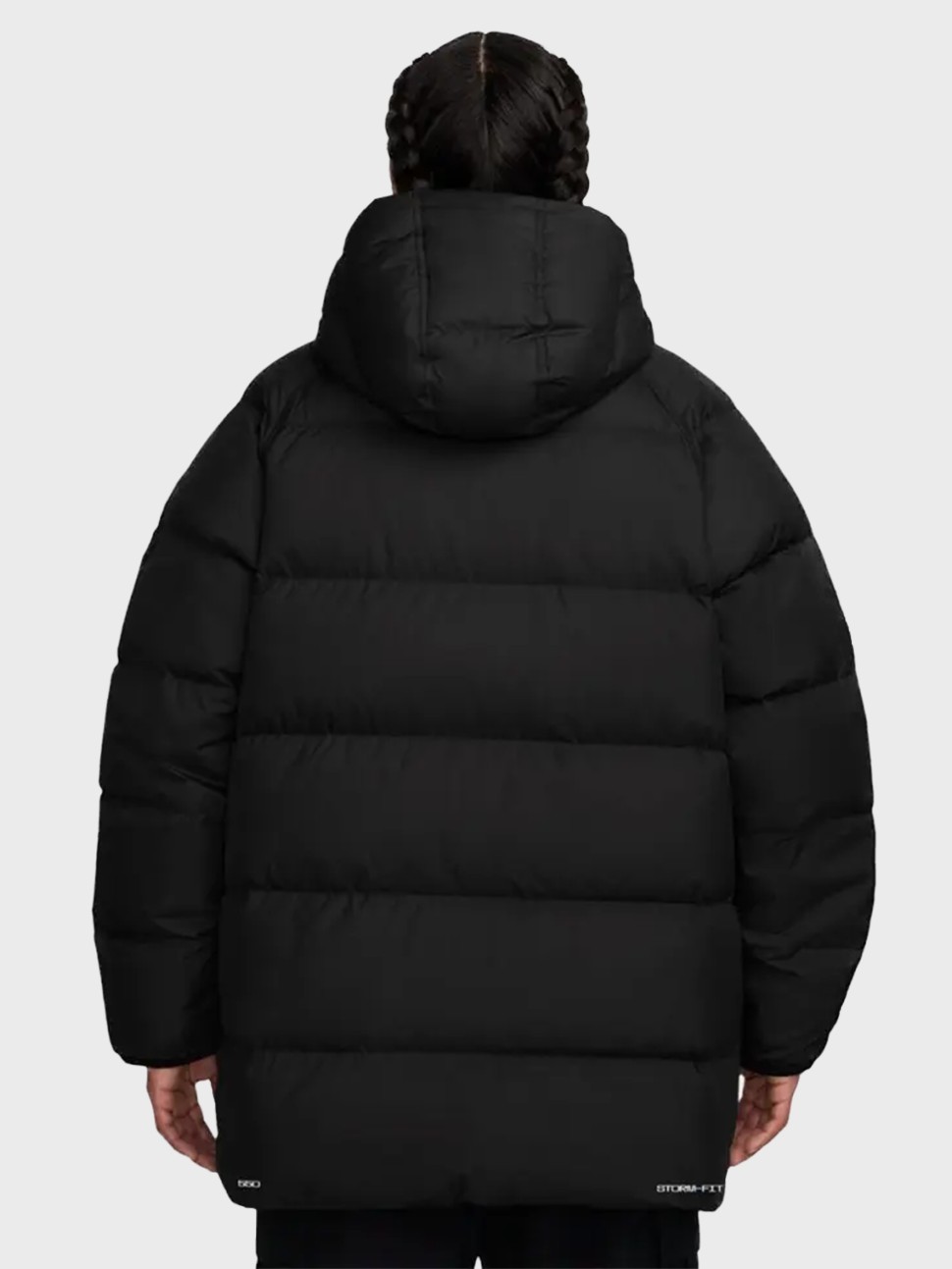 Куртка чоловіча Nike M NK SF CLUB PARKA 550 чорна IB2973-010 — фото 3
