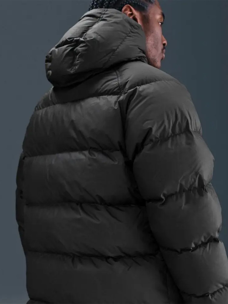 Куртка мужская Nike M NK SF CLUB PARKA 550 черная IB2973-010 изображение 5