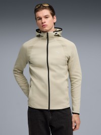 Толстовка мужская Puma EVOSTRIPE FZ Hoodie DK оливковая 69219061 изображение 2