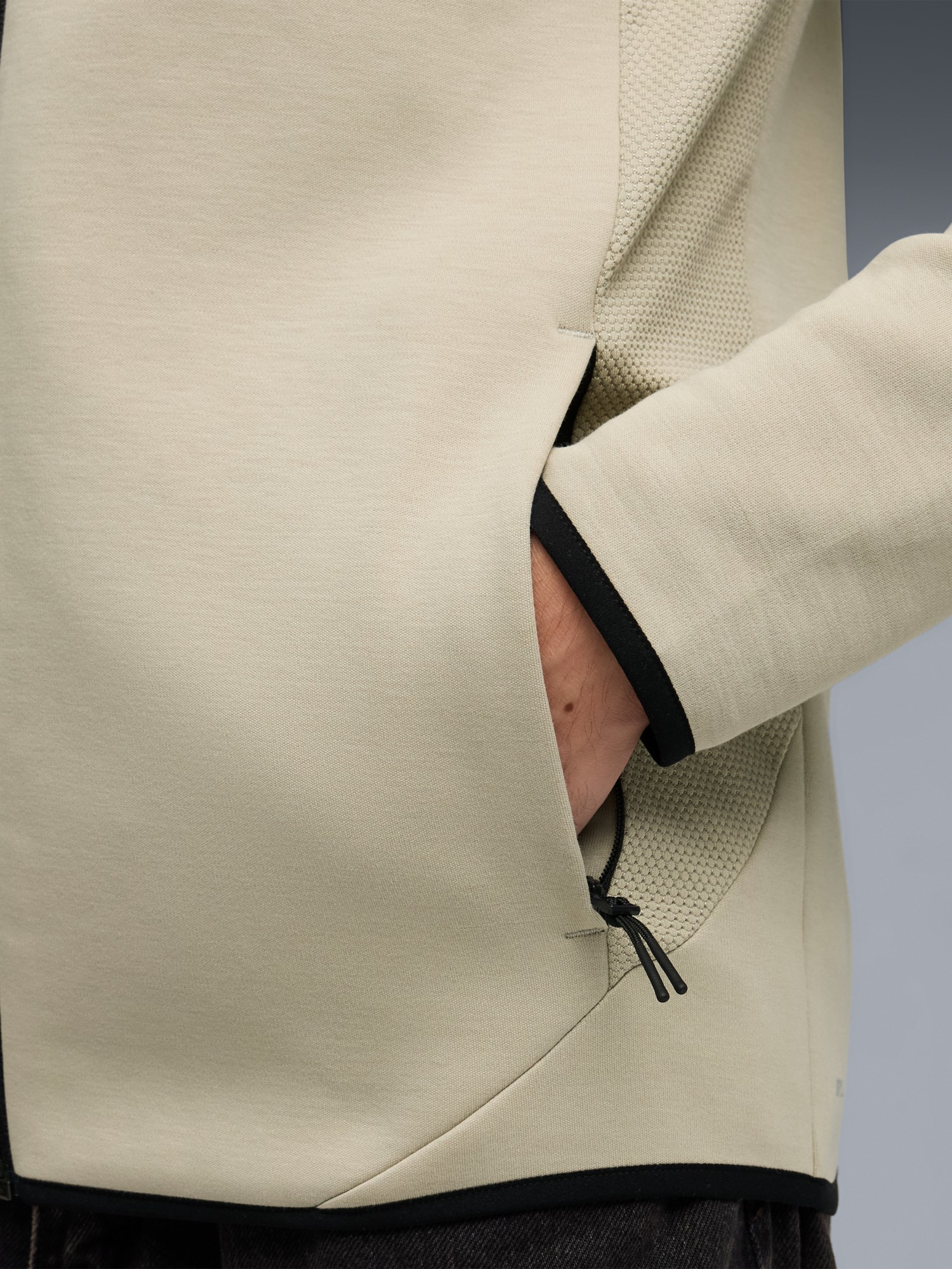 Толстовка мужская Puma EVOSTRIPE FZ Hoodie DK оливковая 69219061 изображение 5