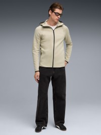 Толстовка мужская Puma EVOSTRIPE FZ Hoodie DK оливковая 69219061 изображение 6
