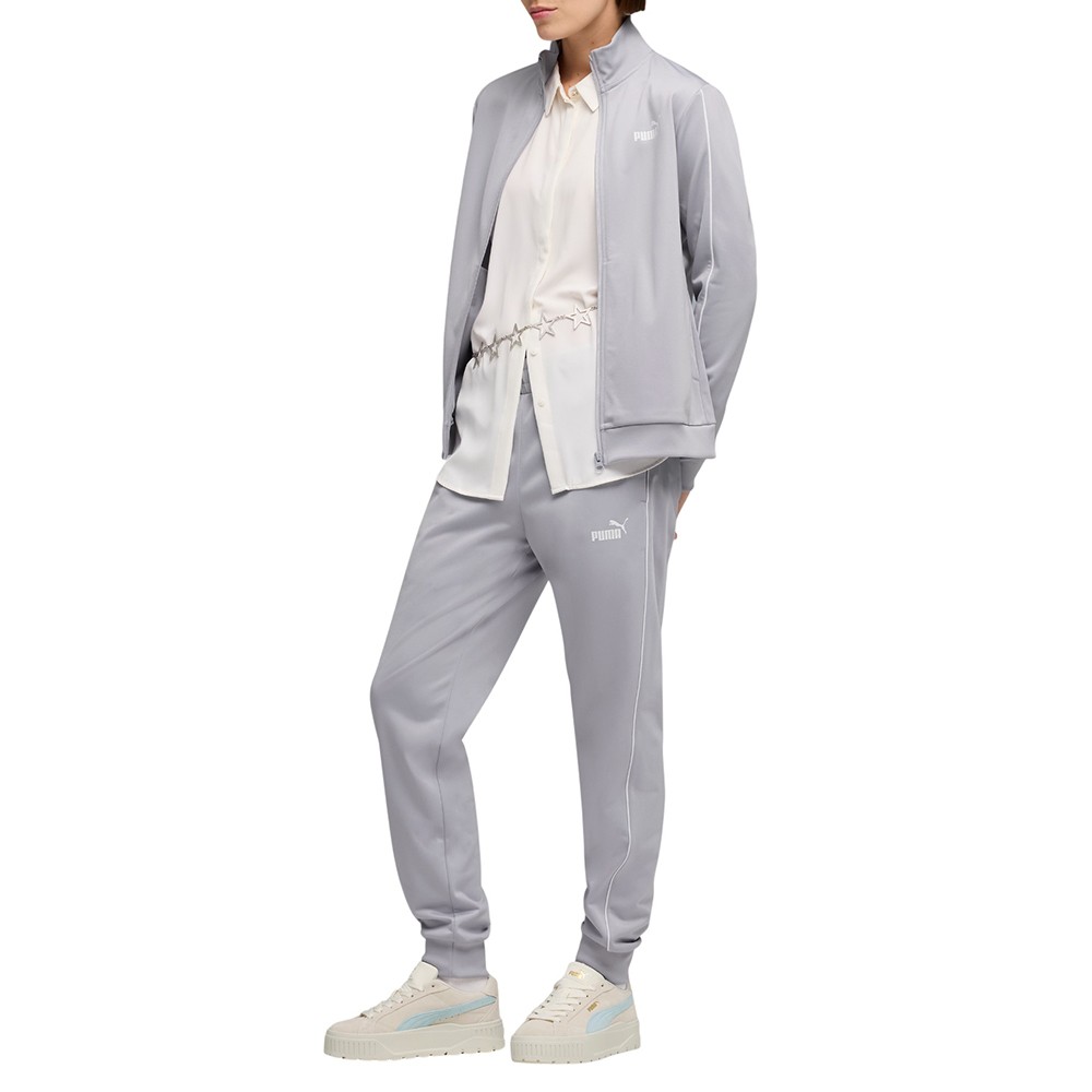 Костюм женский Puma Poly Suit cl сиреневый 69190482