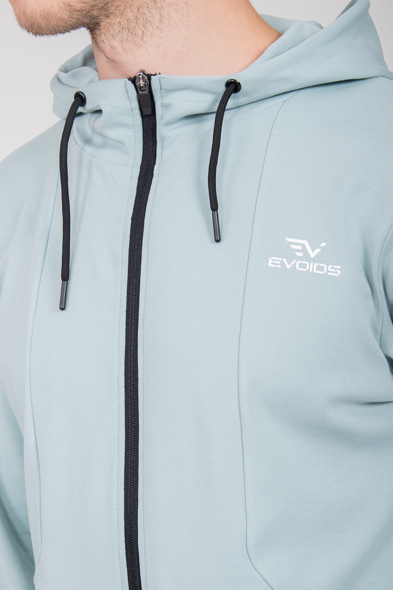 Толстовка мужская Evoids Castor зелёная 662101-310 изображение 3