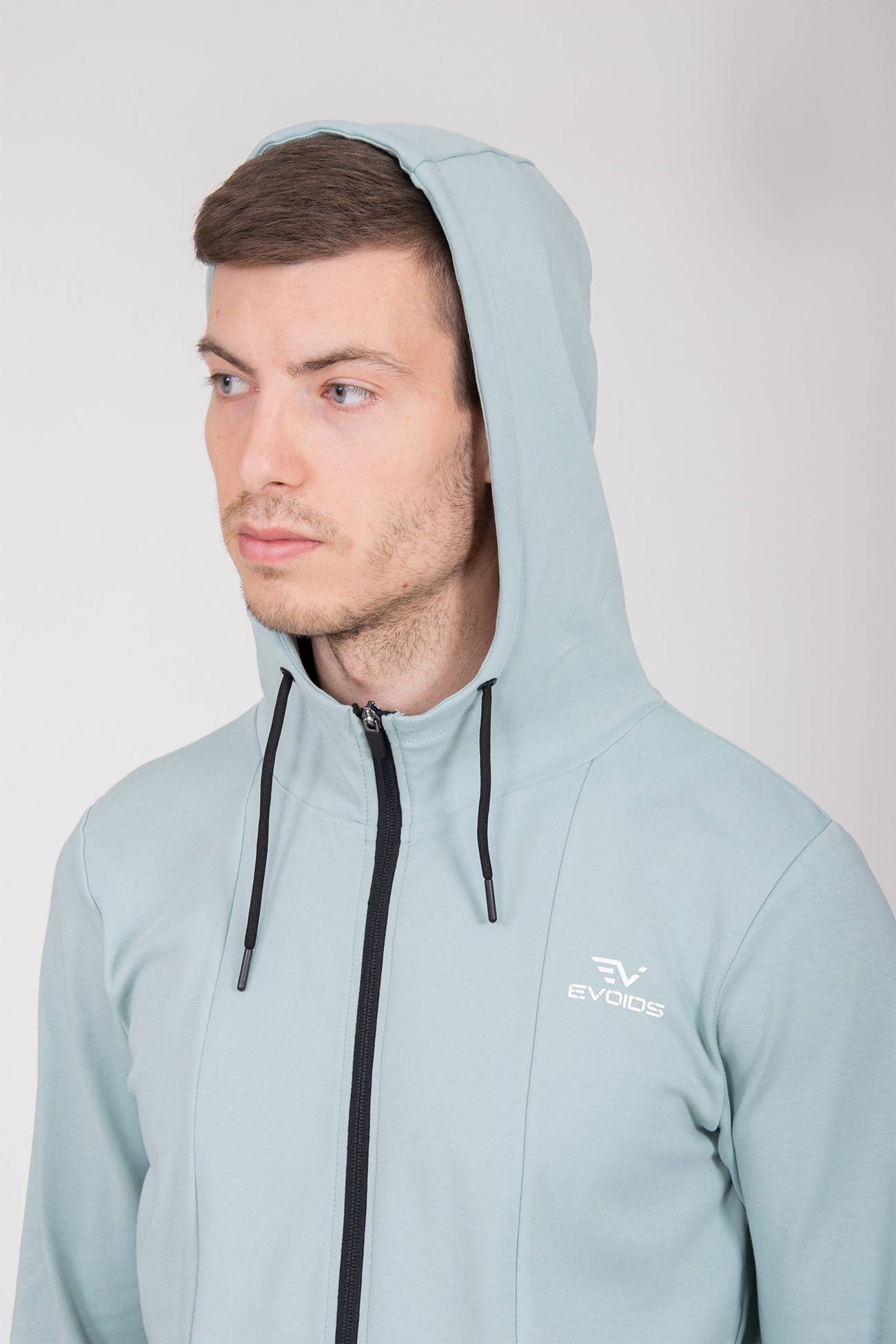 Толстовка мужская Evoids Castor зелёная 662101-310 изображение 4