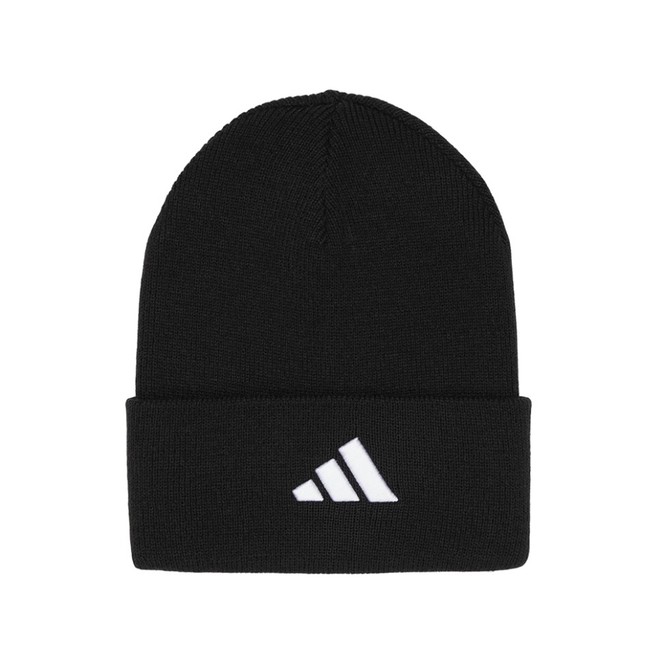 Шапка Adidas NEW LOG BEA CUF черная JM0428 — Sport City Шапка Adidas NEW LOG BEA CUF черная JM0428