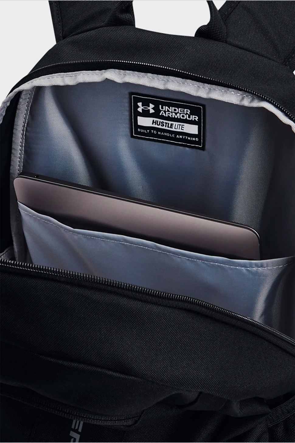 Рюкзак Under Armour Ua Hustle Lite Backpack чорний 1364180-001 — фото 4