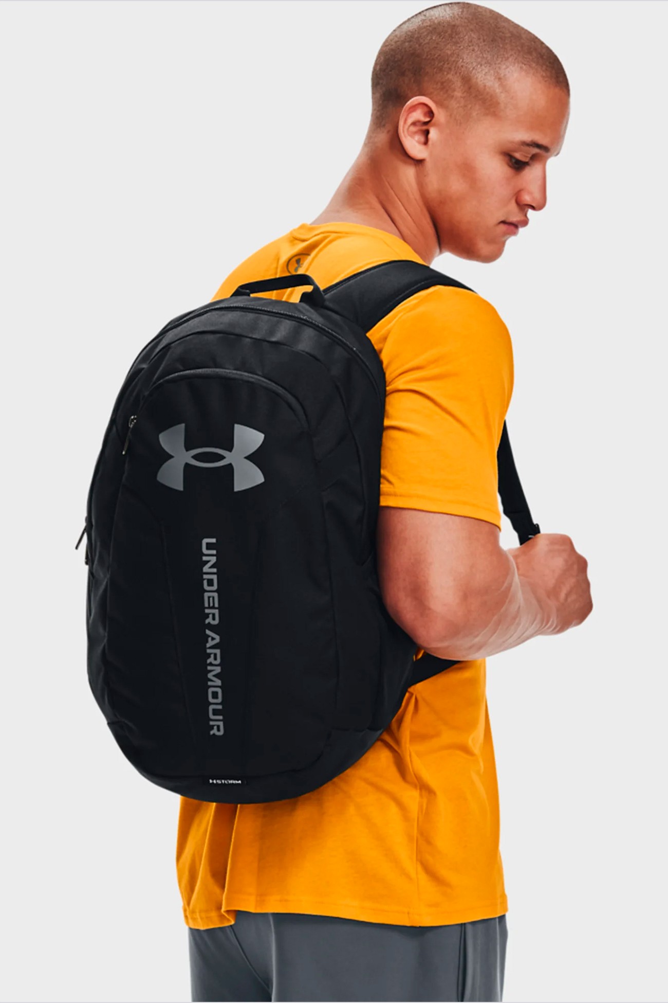 Рюкзак  Under Armour Ua Hustle Lite Backpack черный 1364180-001 изображение 7