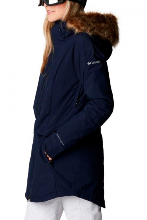 Куртка женская горнолыжная Columbia MOUNT BINDO™ II INSULATED JACKET темно-синяя 1954041-472  изображение 3