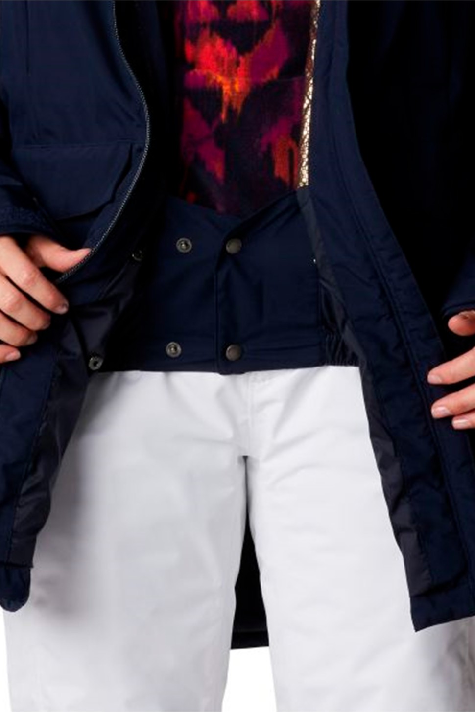 Куртка жіноча Columbia MOUNT BINDO™ II INSULATED JACKET темно-синя 1954041-472 — фото 5