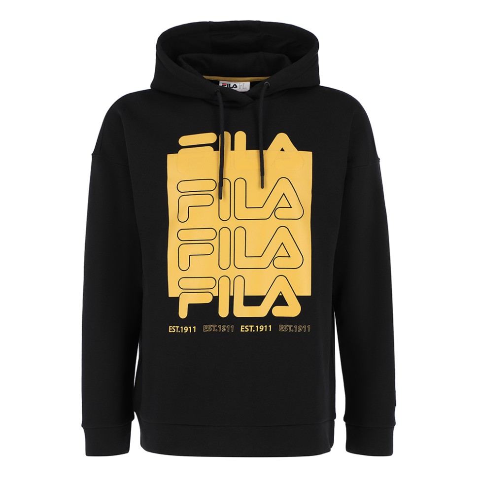 Толстовка мужская Fila черная 110551-99 изображение 1