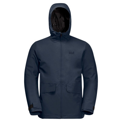 Куртка мужская Jack Wolfskin White Forest Jacket M темно-синяя 1114401-1010