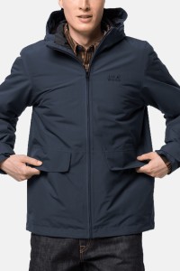 Куртка чоловіча Jack Wolfskin  White Forest Jacket M  темно-синя 1114401-1010 изображение 2