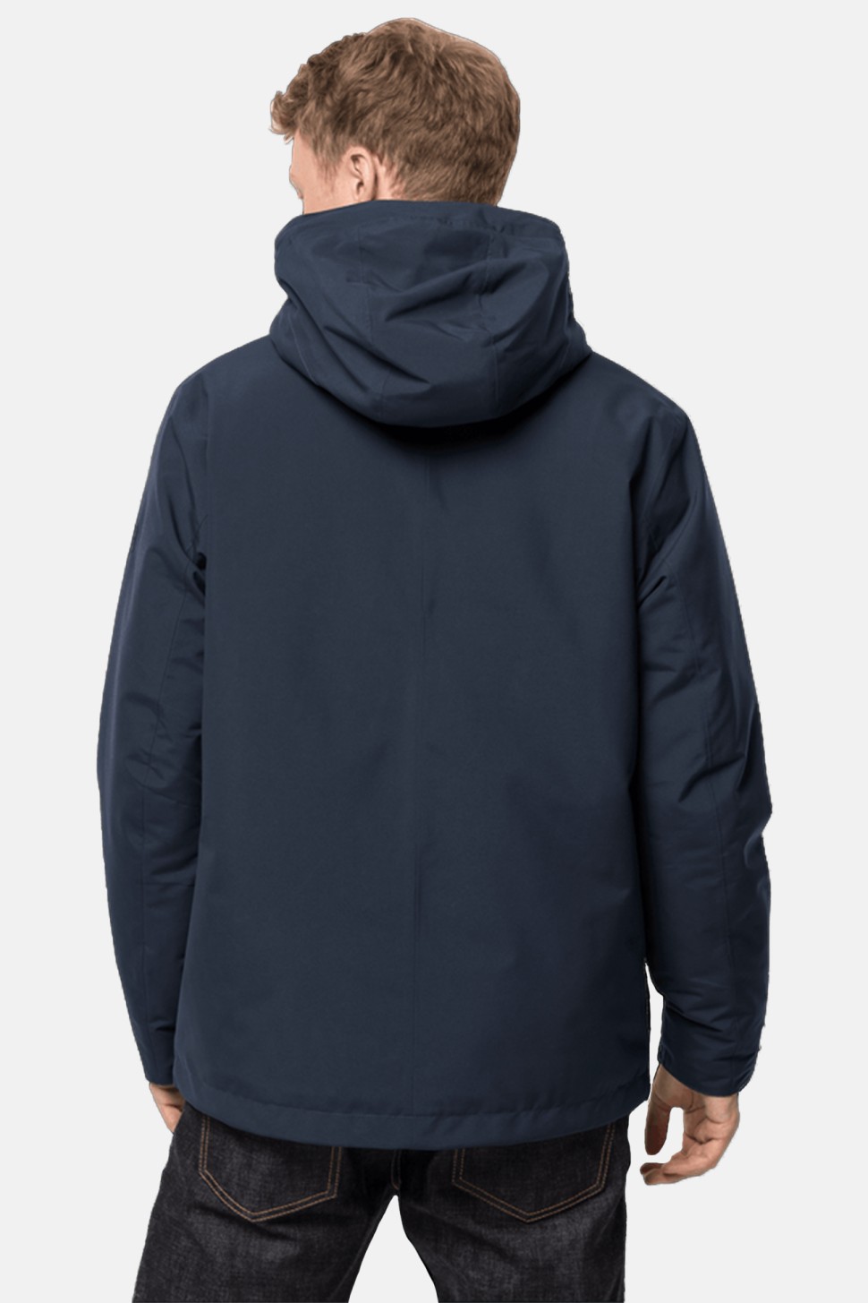 Куртка чоловіча Jack Wolfskin  White Forest Jacket M  темно-синя 1114401-1010 — фото 3