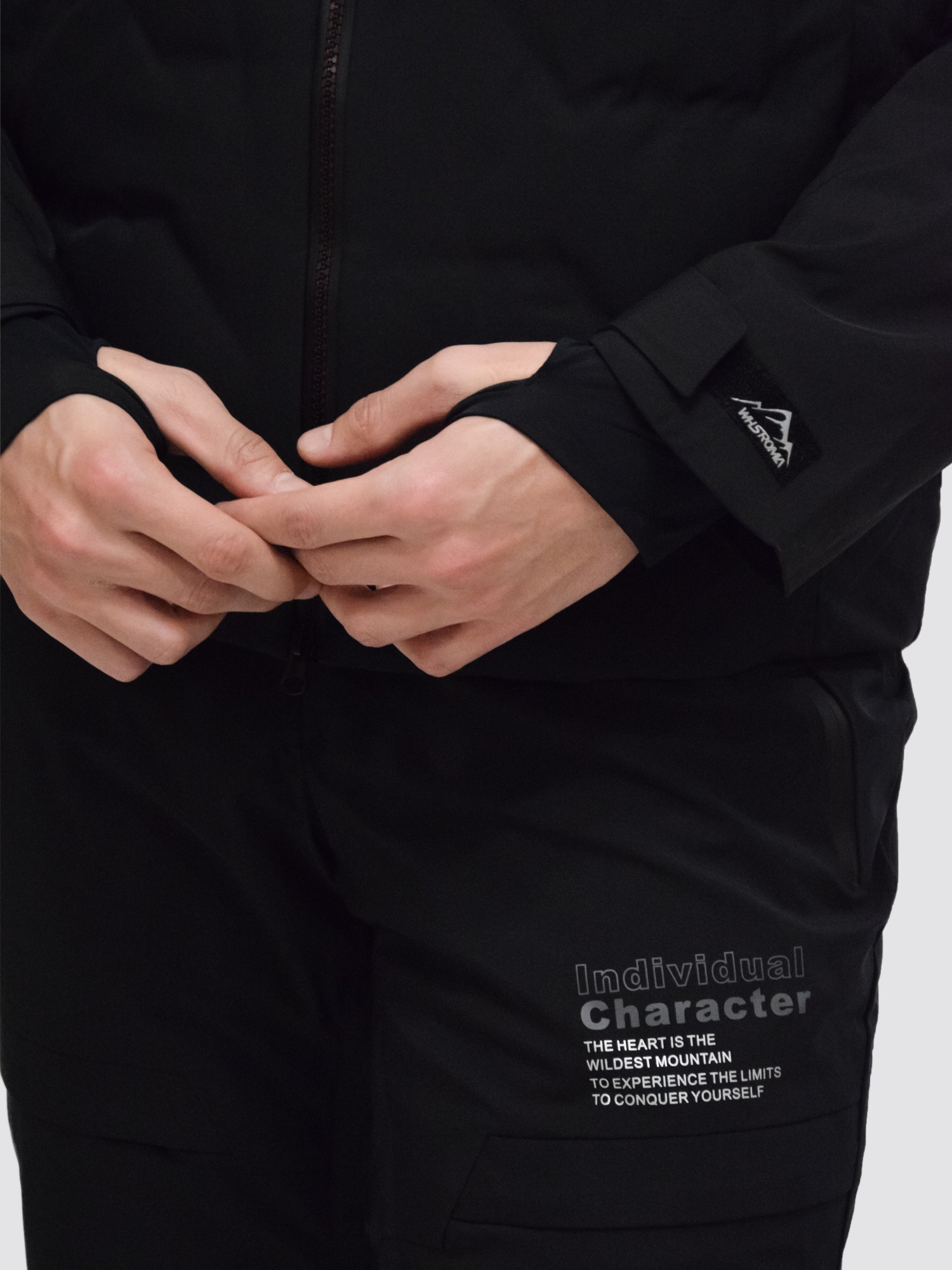 Куртка чоловіча WHS чорна 5110105B-010 изображение 5