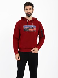 Толстовка чоловіча Radder Amalfi бордова 442226-670 изображение 6