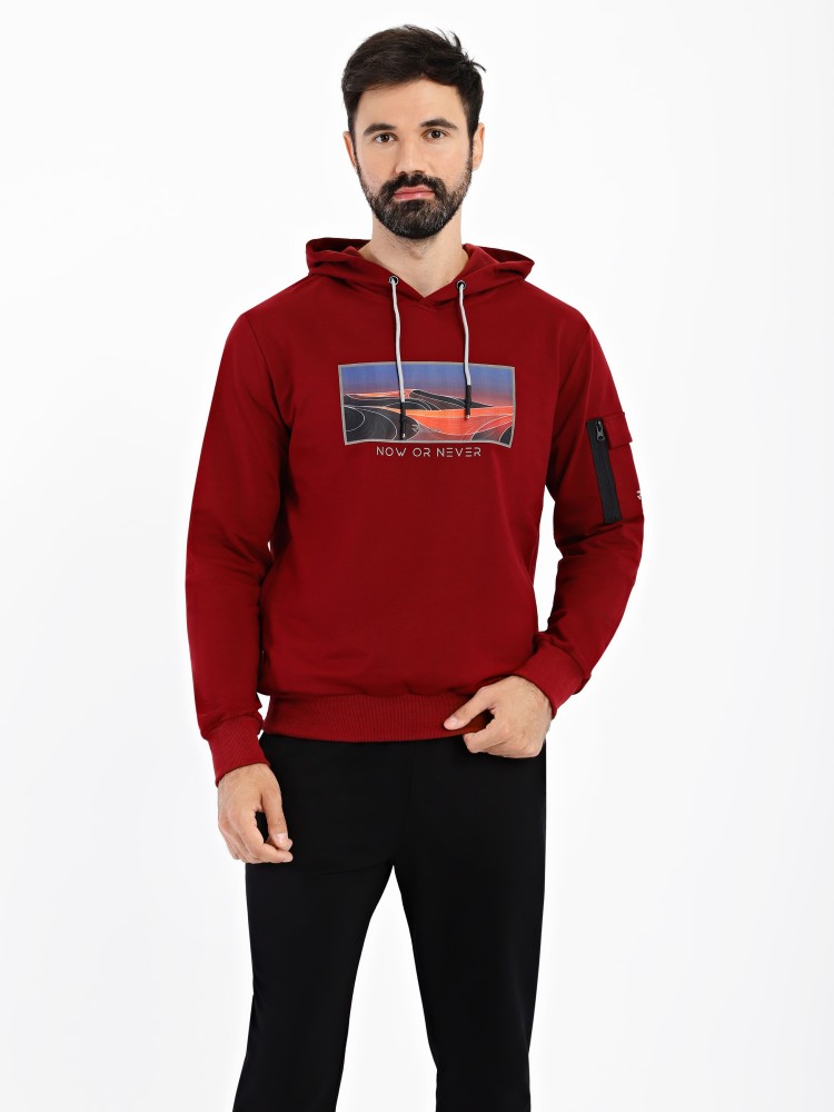 Толстовка чоловіча Radder Amalfi бордова 442226-670 изображение 6