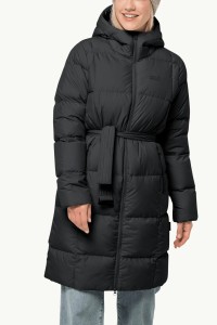 Куртка жіноча Jack Wolfskin FROZEN LAKE COAT W чорна 1206131-6000 изображение 2