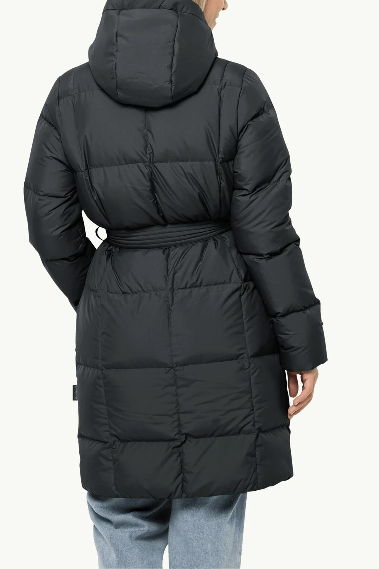Куртка жіноча Jack Wolfskin FROZEN LAKE COAT W чорна 1206131-6000 изображение 3