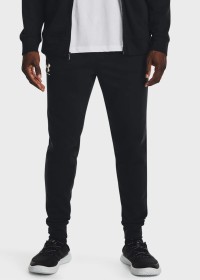 Штани чоловічі Under Armour UA Rival Terry Jogger чорні 1380843-001 изображение 2
