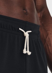 Штани чоловічі Under Armour UA Rival Terry Jogger чорні 1380843-001 изображение 5