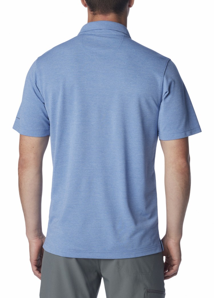 Поло мужское Columbia HAVERCAMP™ PIQUE POLO синее 1931941-479 изображение 3