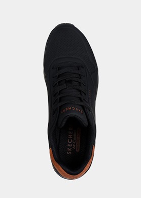 Кроссовки мужские Skechers Uno - Suited On Air черные 183004 BBK изображение 4